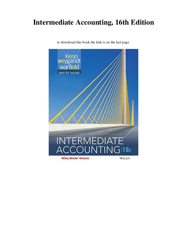 Intermediate accounting 17th edition pdf
